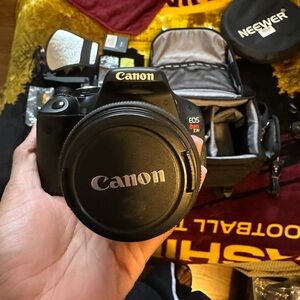 Canon EOS Rebel T3i DSLR Camera Kit - 18-55mm IS Lens, Flash, Bag, Battery +more